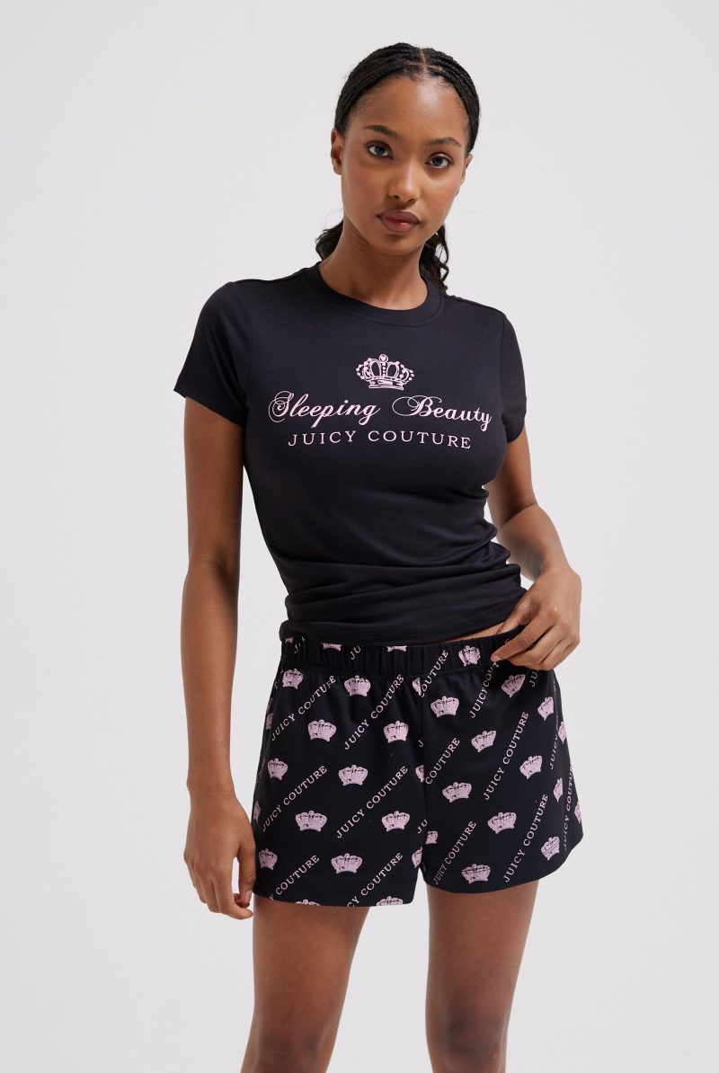 BINKYCROWNSSPYJAMATOP JCLCT224501 101 BLACK.BUZZCROWNPYJAMASHORTS JCLPB224504 101 BLACK5