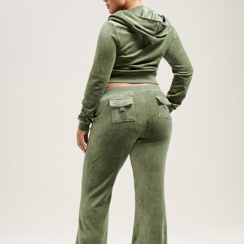 CAISA PANT JCSEBJ008 482 THYME ROBYN HOODIE THYME 37