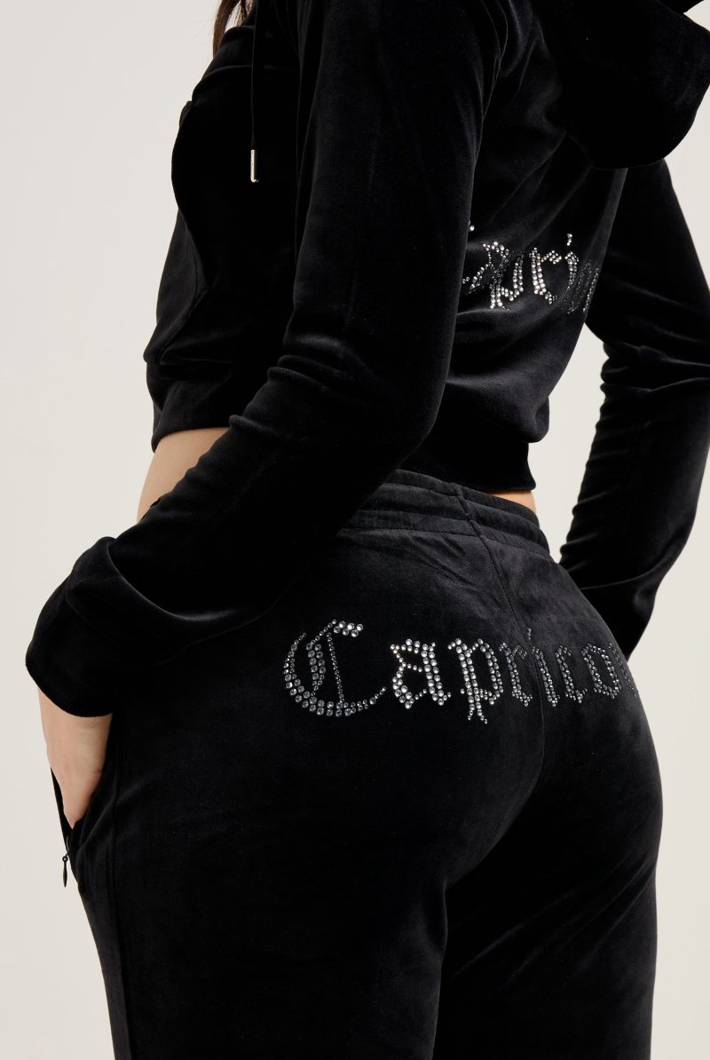 CAPRICORN MADISON HOODIE JCZAS224042 101 BLACK CAPRICORN TINA TRACKPANT JCZBJ224043 101 BLACK 38