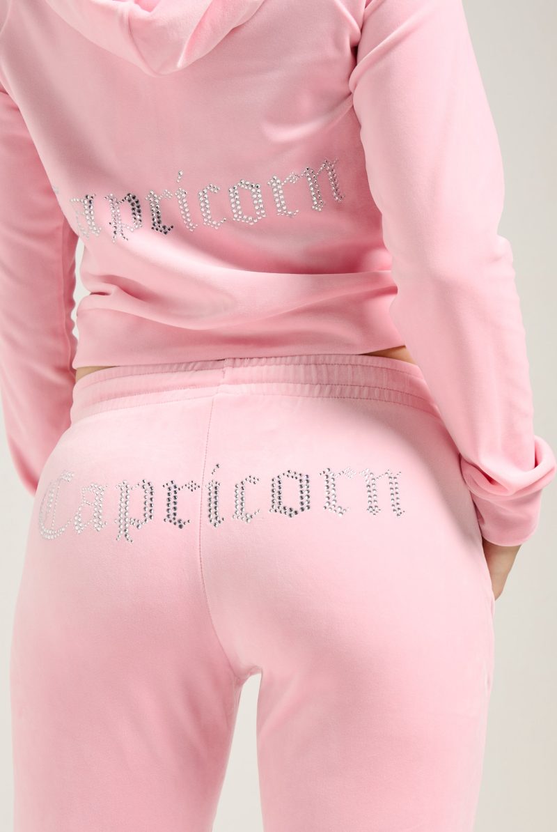 CAPRICORN MADISON HOODIE JCZAS224042 528 CANDY PINK CAPRICORN TINA TRACKPANT JCZBJ224043 528 CANDY PINK0274