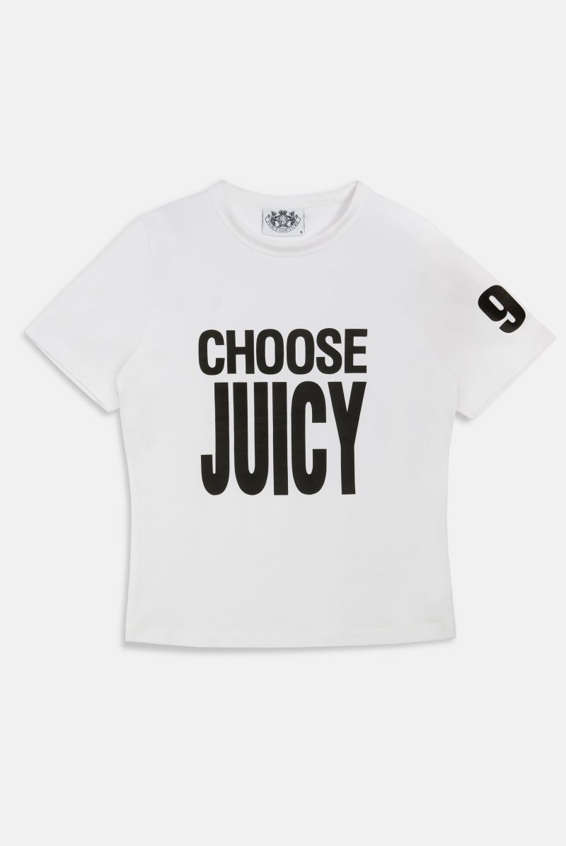 CHOSE JUICY FITED TSHIRT JCGCT224008 117 WHITE 0002 Group 2