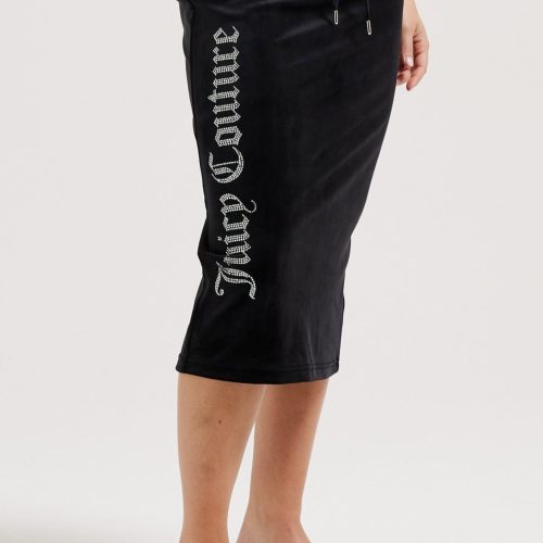 CROSSDIANEHALTERTOP JCBCT224834 101 BLACKandRIPLEYLEGLOGOSKIRT JCWGS24308 101 BLACK1