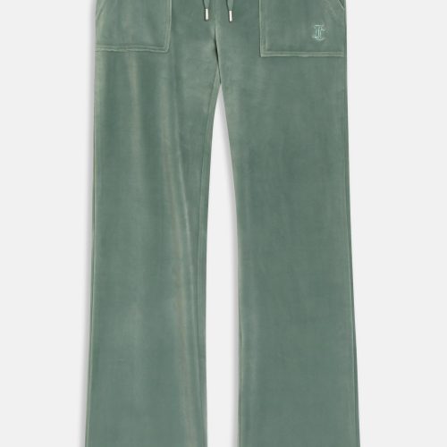 CHINOIS GREEN CLASSIC VELOUR DEL RAY POCKETED BOTTOMS