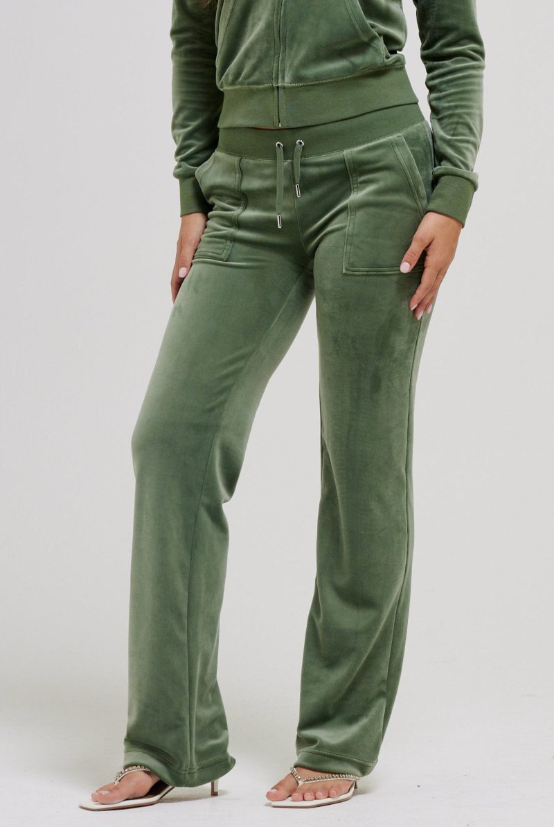 DEL RAY POCKETED PANT JCAP180 482 THYME and ROBERTSON HOODIE JCAP176 482 THYME