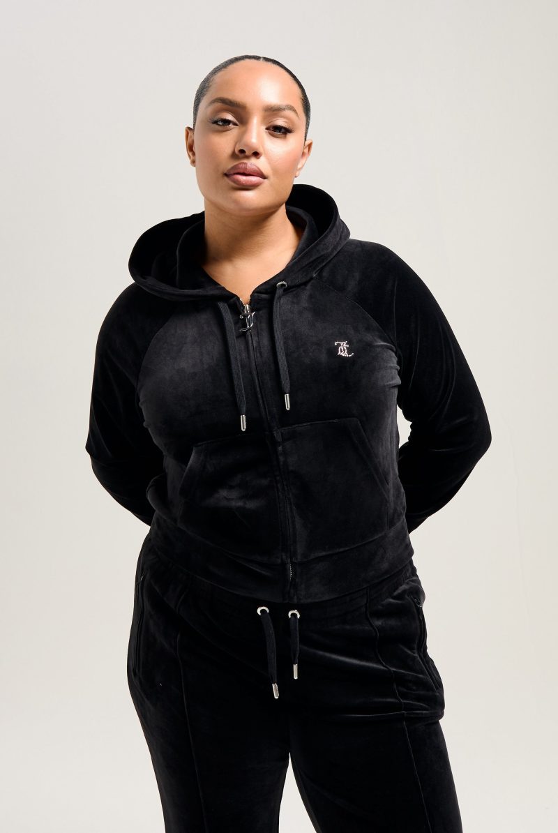 JCZAS224026 ARIES MADISON HOODIE 101 BLACK 2