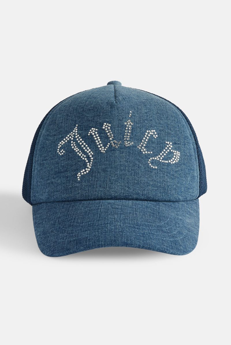 JULIO TRUCKER HAT JCAWH223722 103 DENIM 2