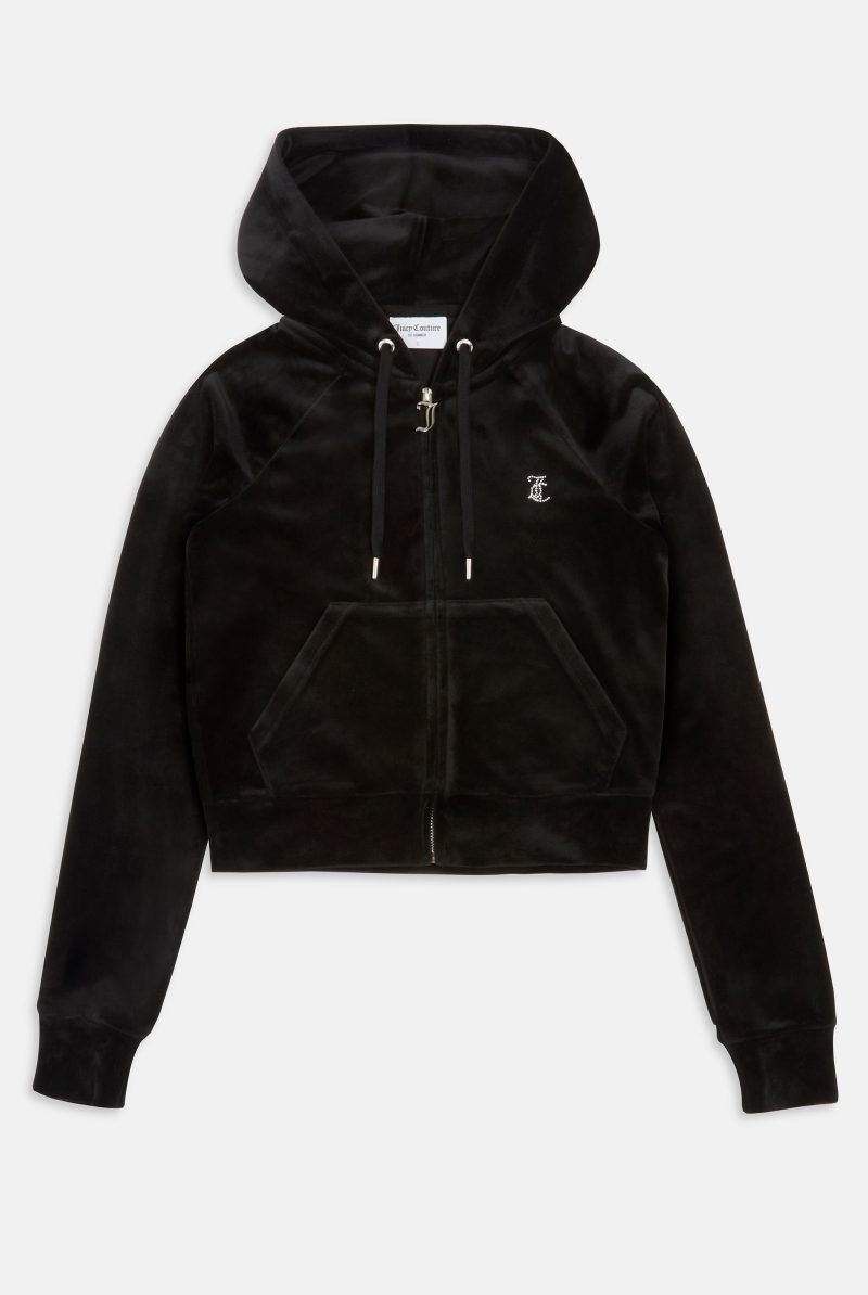 LEO MADISON HOODIE JCZAS224034 101 BLACK 0003 Group1