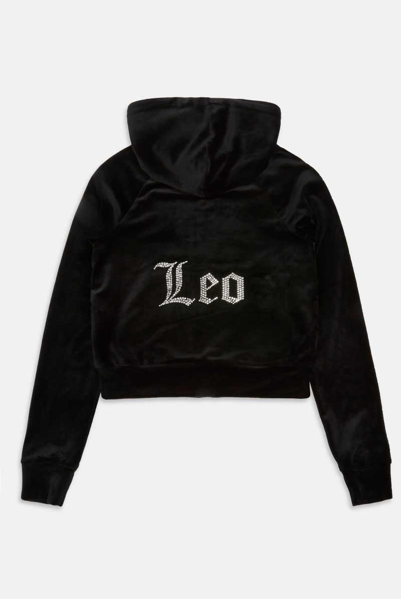 LEO MADISON HOODIE JCZAS224034 101 BLACK 0006 Layer5