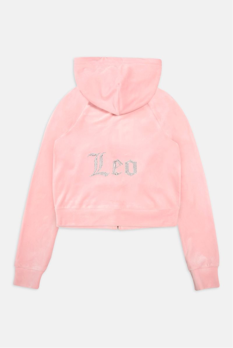 LEO MADISON HOODIE JCZAS224034 528 CANDY PINK 0004 Layer5copy