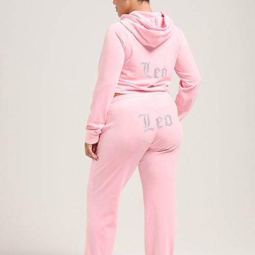 LEO TINA TRACKPANT JCZBJ224035 528 CANDY PINK LEO MADISON HOODIE JCZAS224034 528 CANDY PINK 16