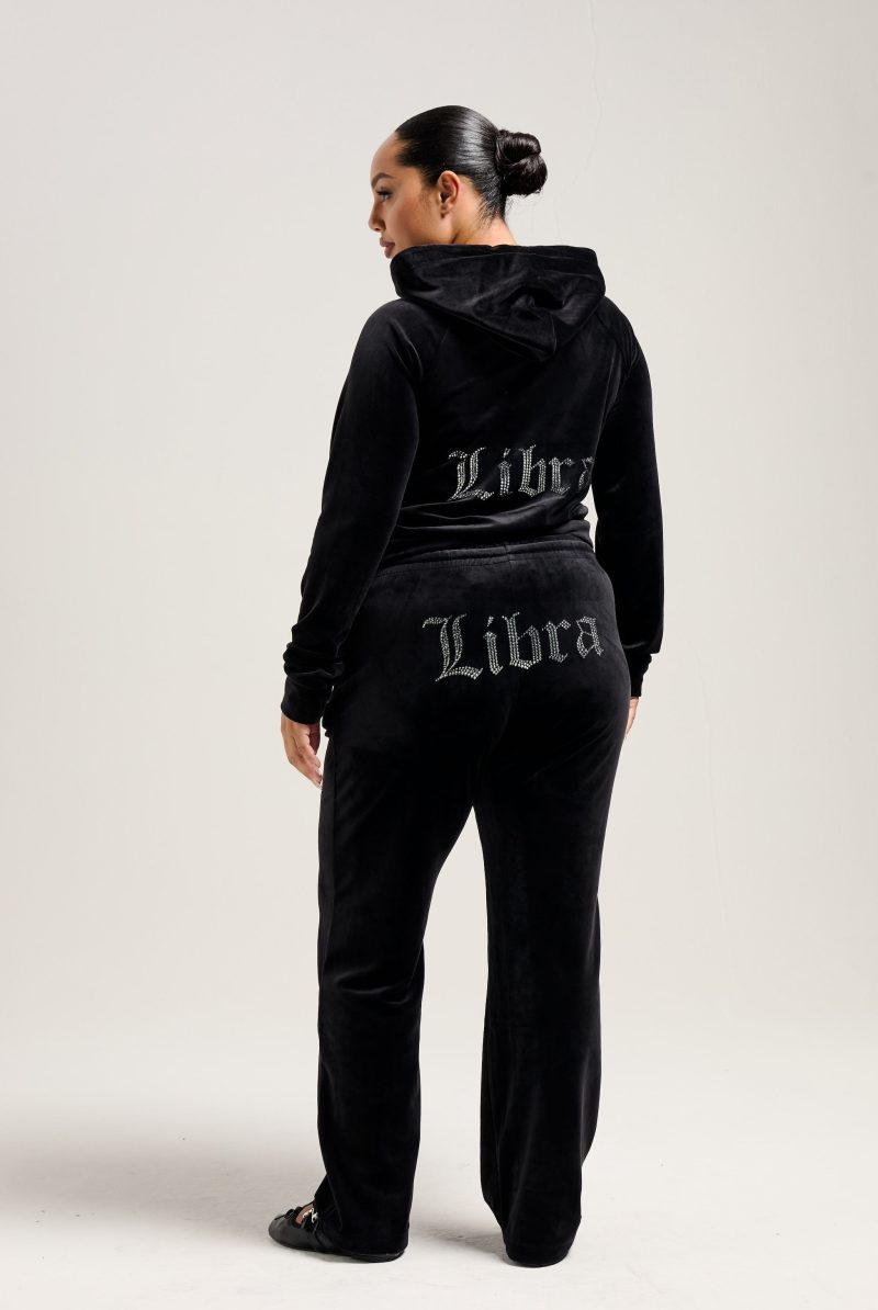 LIBRA MADISON HOODIE JCZAS224036 101 BLACK LIBRA TINA TRACKPANT JCZBJ224037 101 BLACK 70