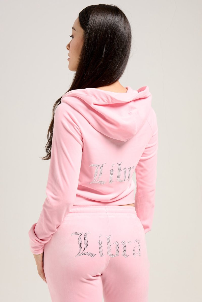 LIBRA MADISON HOODIE JCZAS224036 528 CANDY PINK LIBRA TINA TRACKPANT JCZBJ224037 528 CANDY PINK 39