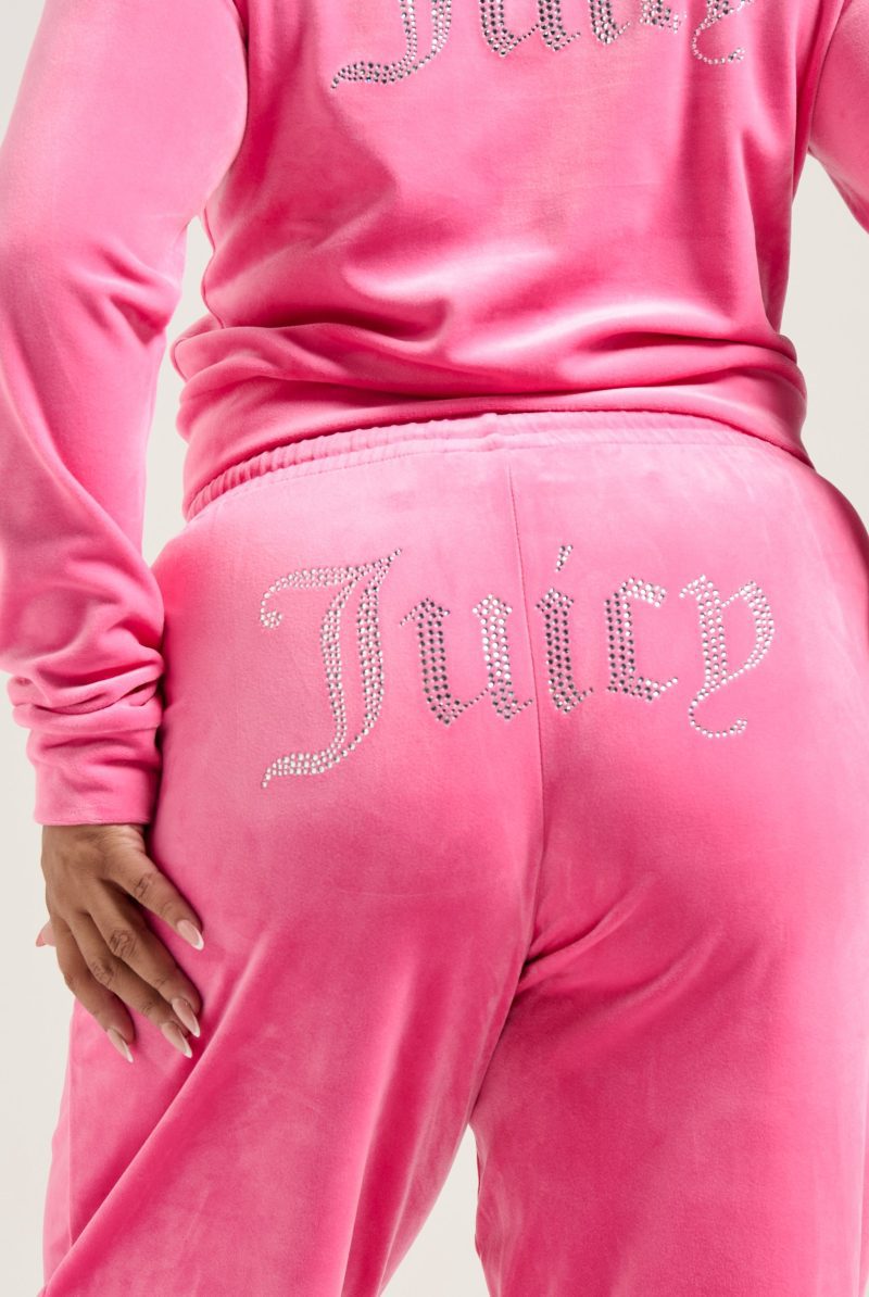 LILIAN CUFFED JOGGER JCWB121093 679 HOT PINK 25