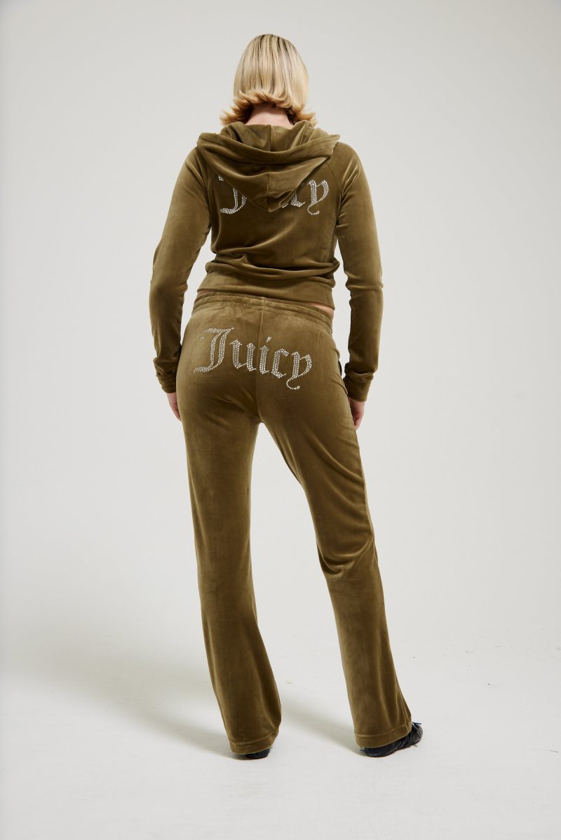 MADISON HOODIE JCWA122001 693 DARK OLIVE AND TINA TRACKPANTS JCAPW045 693 DARK OLIVE 12