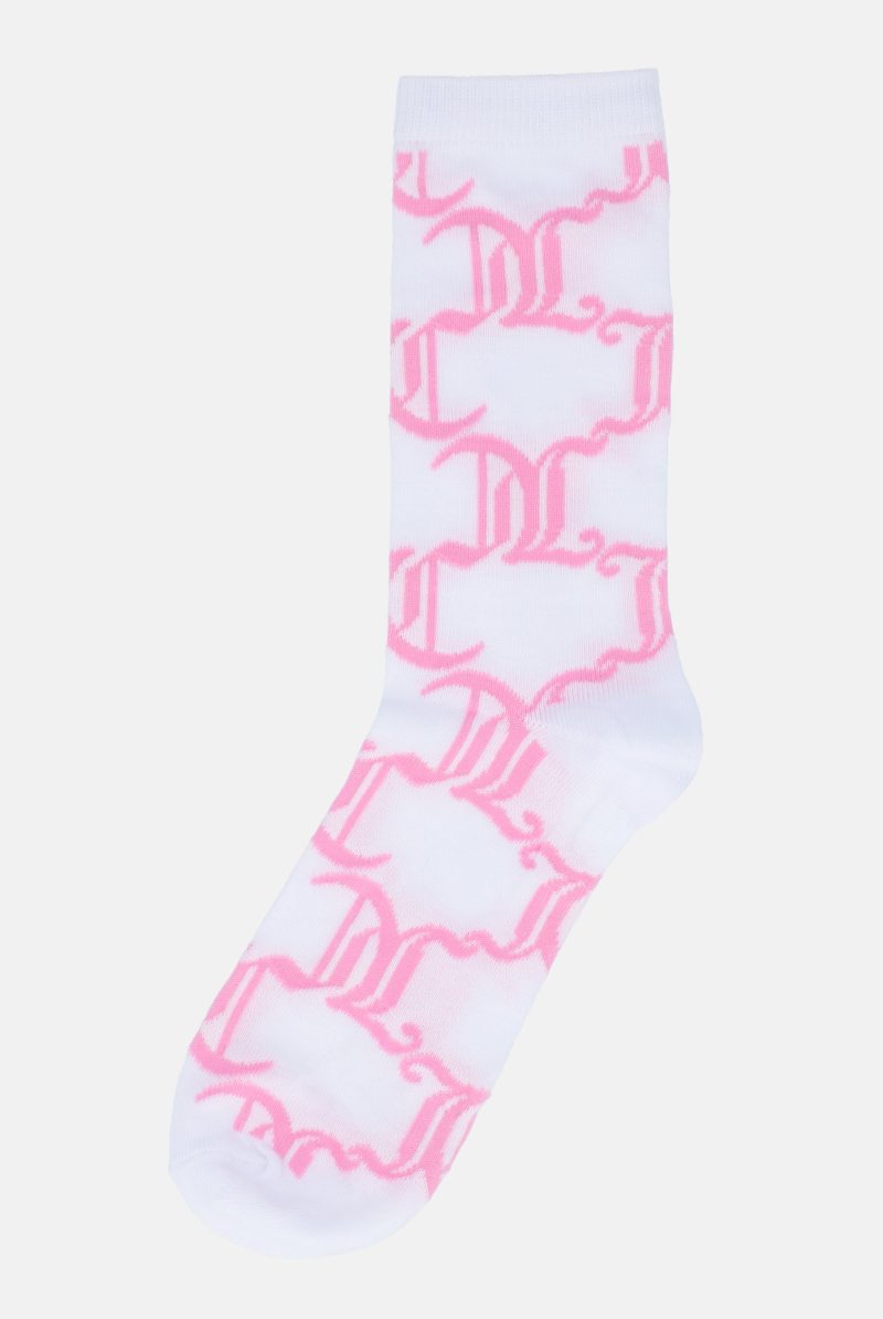 MONOGRAMCREWSOCKS3PK JCTMA123 370 MULTI 03