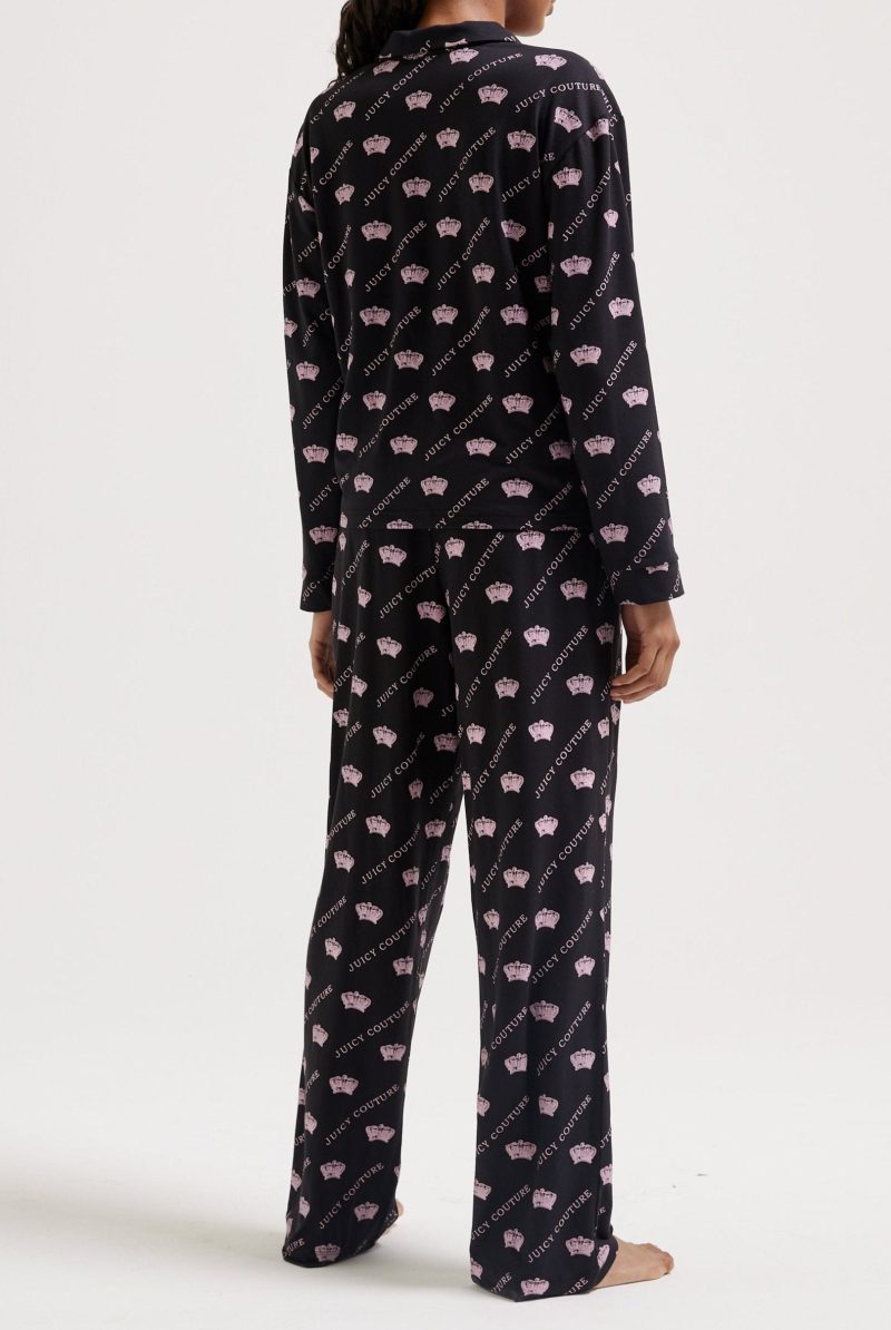 NOLANCROWNPYJAMABOTTOMS JCLPB224502 101 BLACK5