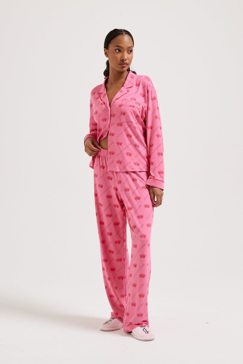 NOLANCROWNPYJAMABOTTOMS JCLPB224502 679 HOTPINK ESTELLECROWNSHIRT NOLANCROWNPANTPJSET JCLPJ224510 679 HOTPINK 700 03f55993 5675 4836 8c27 3e7ea9c49dfa