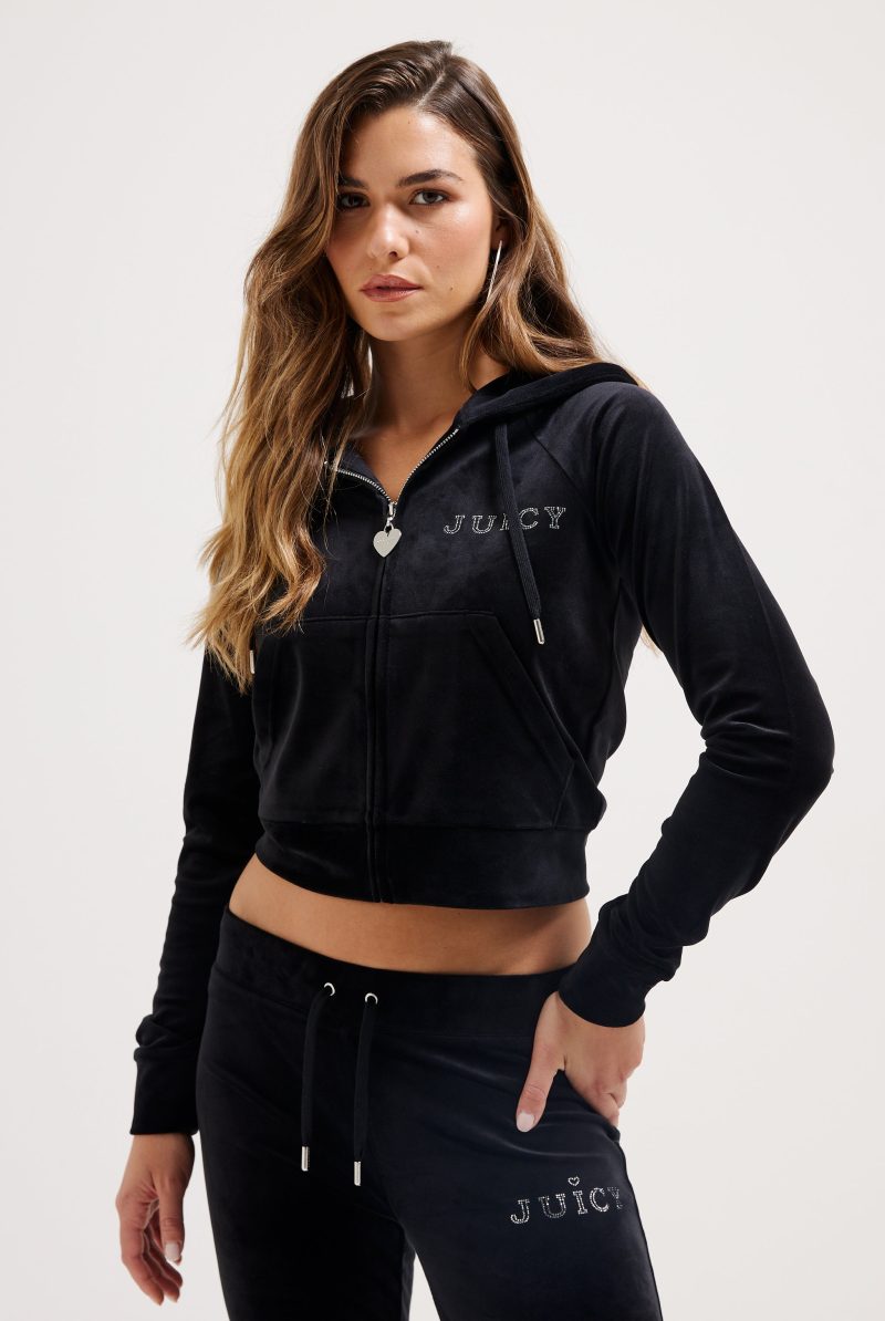 REGALMADISONHOODIE JCBAS224828 101 BLACKandREGALLISATRACKPANT JCBBJ224829 101 BLACK4