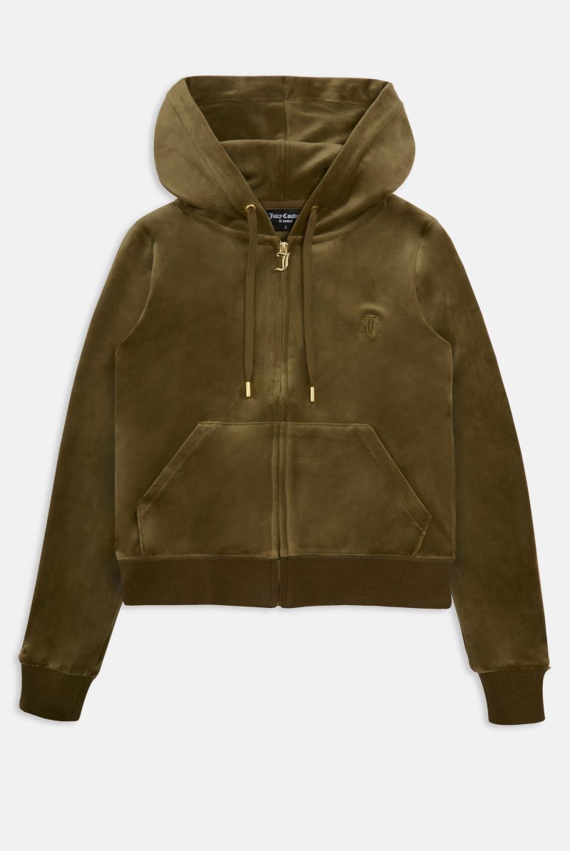 ROBERTSON GOLD HOODIE JCAP176G 693 DARK OLIVE 0002 Group 1