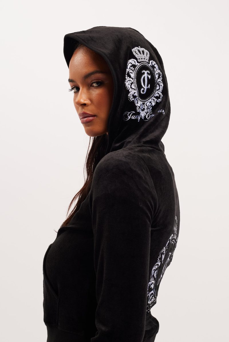 ROBYNCRESTBAMBOOHOODIE JCWAS24335 101 BLACK14