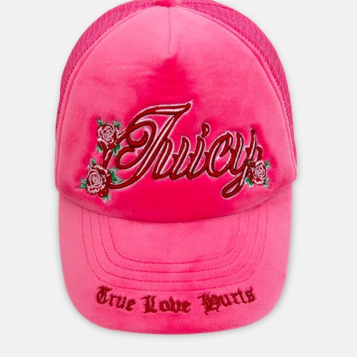 ROSE THORN TRUCKER CAP JCAWH224701 679 HOT PINK 0003 Layer12copy