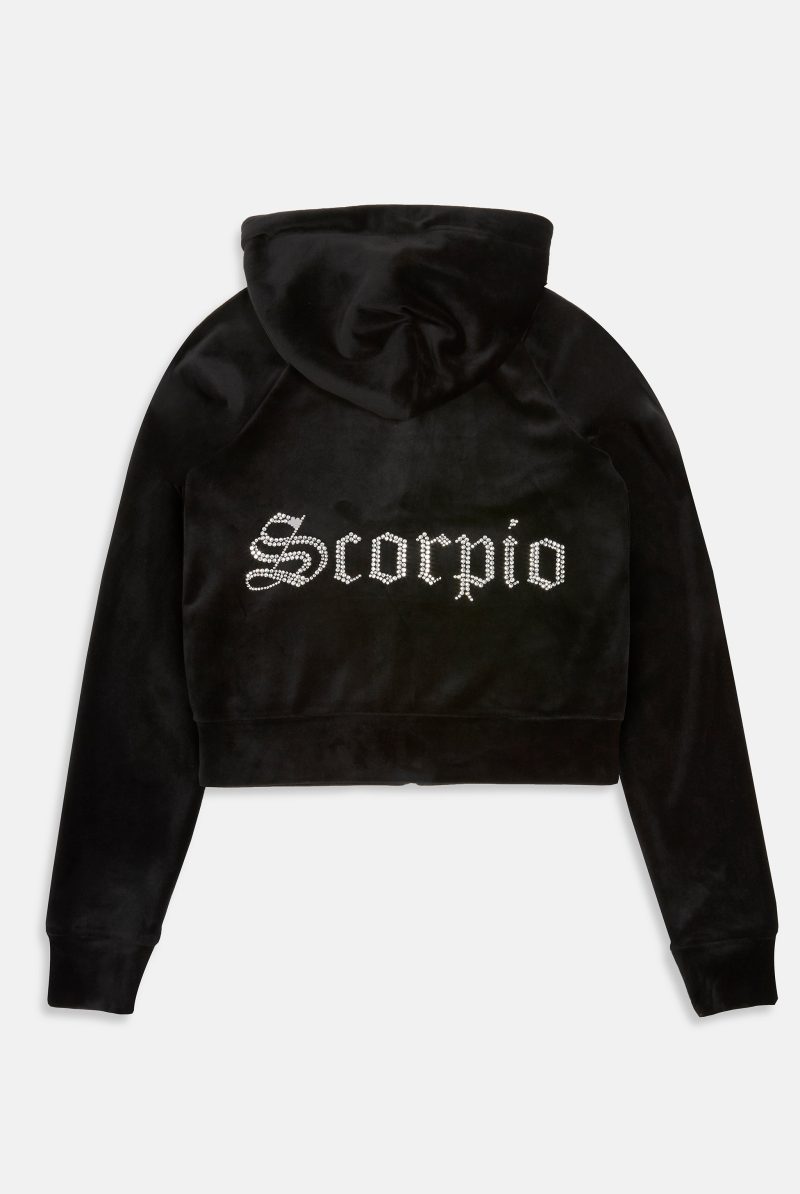 SCORPIO MADISON HOODIE JCZAS224038 101 BLACK 0006 Group1