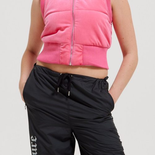 THUNDER 00S VELOUR GILET JCOGL224555 679 HOT PINK