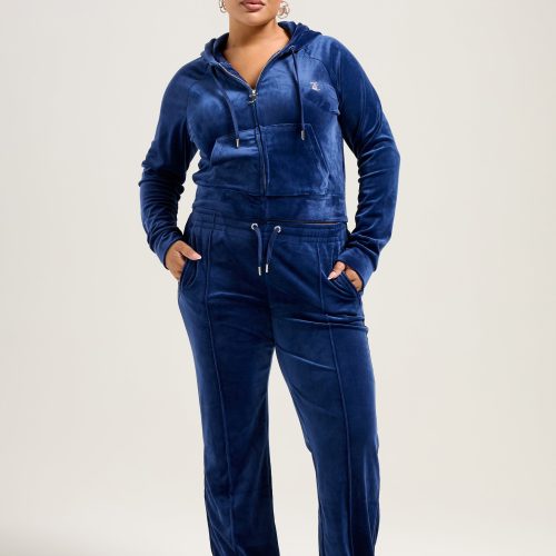 TINA TRACK PANT JCAPW045 484 BLUE DEPTHS MADISON HOODIE JCWA122001 484 BLUE DEPTHS