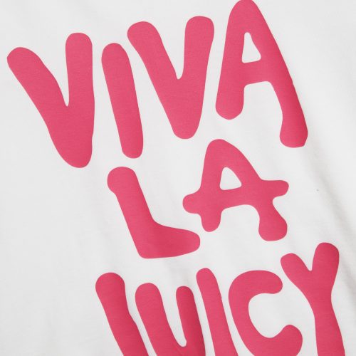 VIVA LA JUICY BABY TSHIRT JCGCT224018 117 WHITE 0000 Layer2