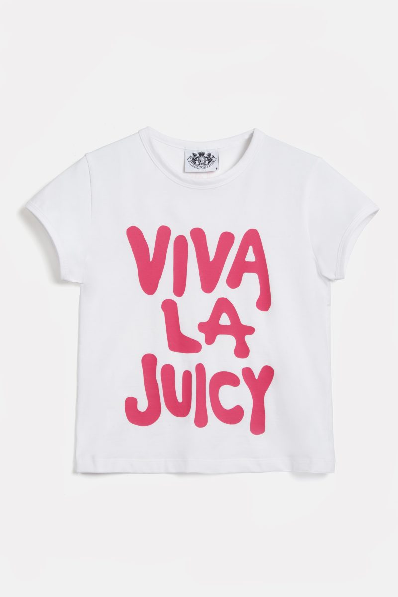 VIVA LA JUICY BABY TSHIRT JCGCT224018 117 WHITE 0002 Layer4