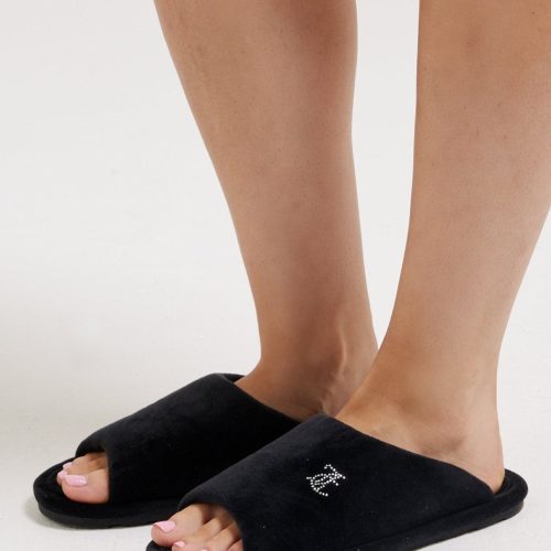 VIVIENVELOURPADDEDSLIPPER JCFYL224005 101 BLACK 60d8670a 49cb 46ab 964d c692d42424df